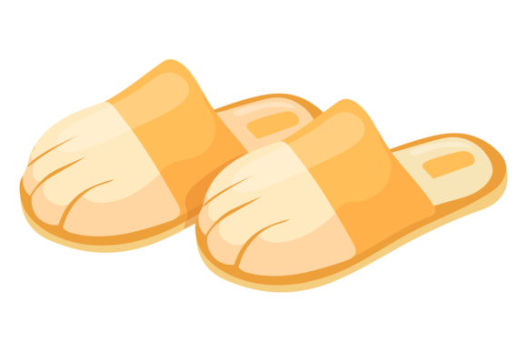 Animal Foot Slippers Cartoon Icon. Fluff: Graphics & Illustrations