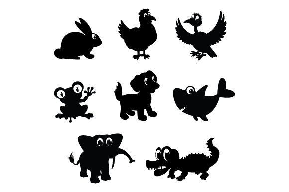 Animal Silhouettes: Clean Graphics & Illustrations for Local Branding