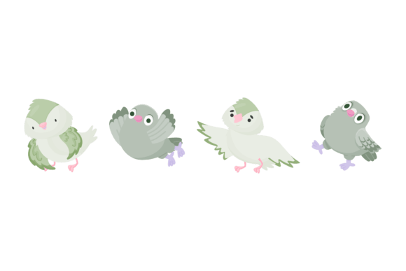 Bird Animal Graphics & Illustrations for Real Design Projects