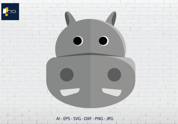 Head Animal Hippopotamus Hippo: Graphics & Illustrations Review