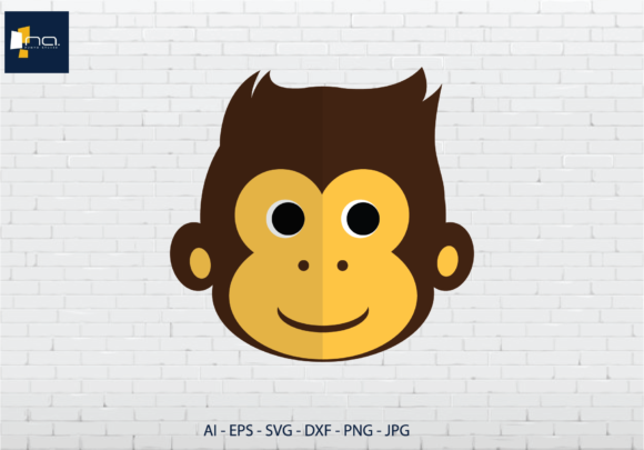 Head Animal Monkey: Premium Graphics & Illustrations