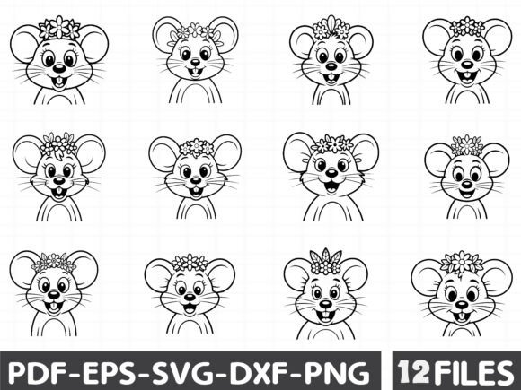Otter SVG Graphics: Cute Baby Animal Illustrations