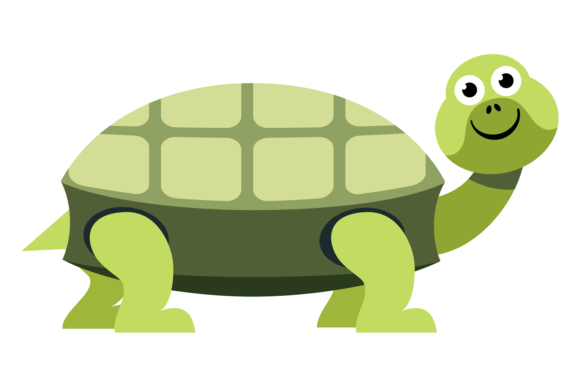 Smiling Turtle Graphics: Fun Cartoon Illustrations